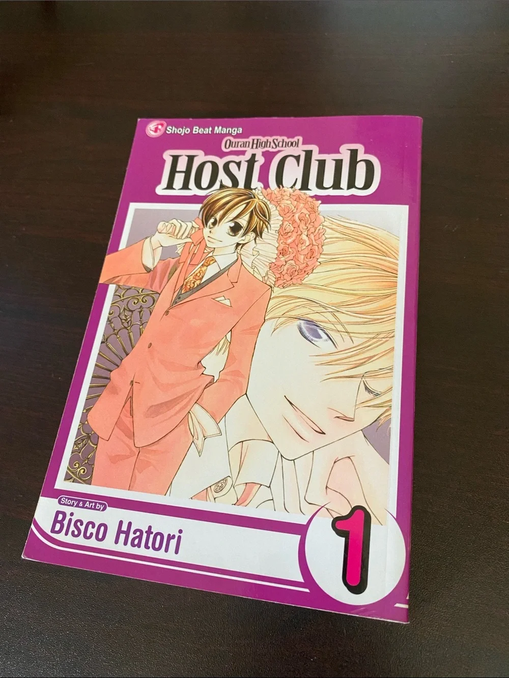 Ouran High School Host Club Vol.1 Manga - Pink/Purple Cover